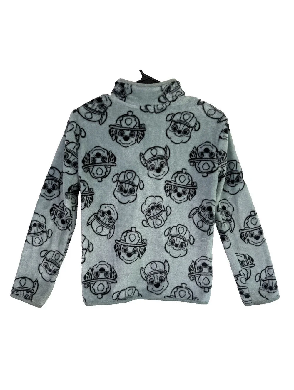 Paw Patrol Boys Full Zip Fleece Sweater Sz 10-12 - Super Soft and Cozy